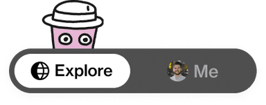 Explore and Me buttons